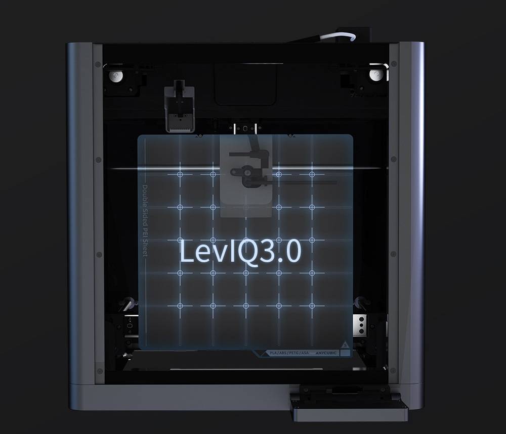 ANYCUBIC KOBRA S1 COMBO 3D Printer, Vibrant 8-Color Printing, 600mm/s Ultra-Fast Speed, Auto-leveling, 320°C Hotend, 44dB Ultra-Quiet, CoreXY Construction, 250*250*250mm