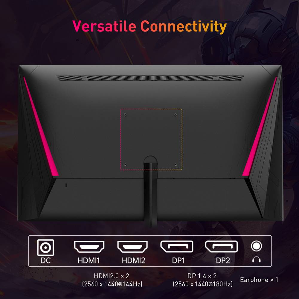 KTC Q24T09 Gaming monitor 2560x1440 180Hz