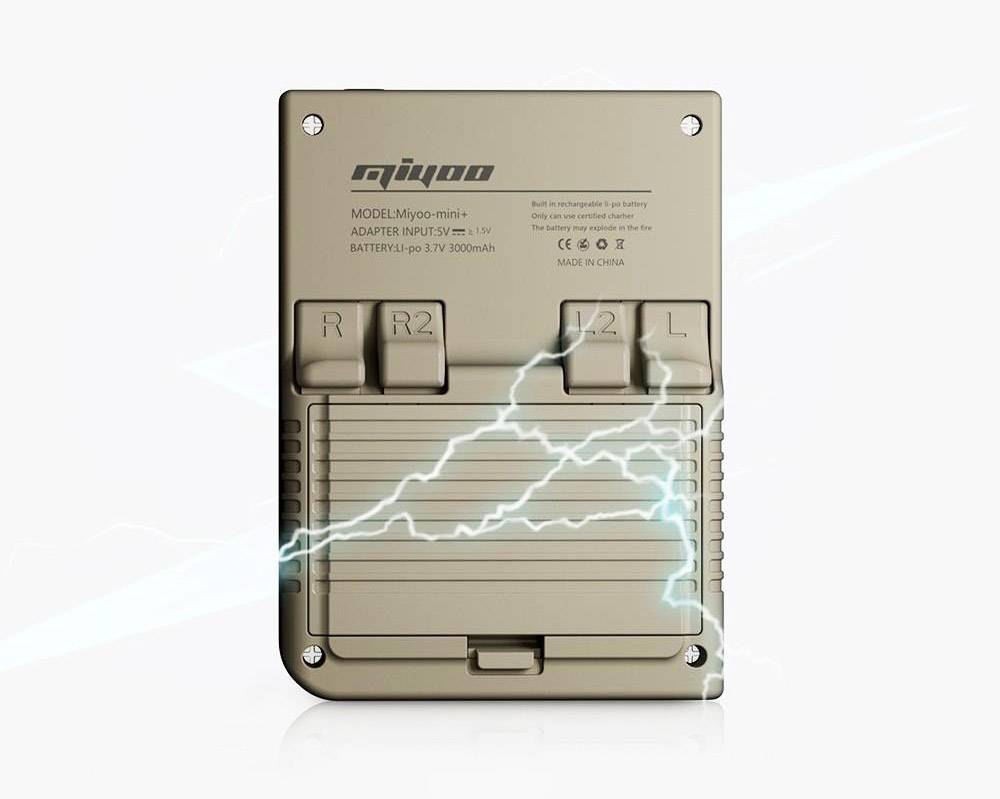 MIYOO Mini Plus Game Console 64GB - Grey