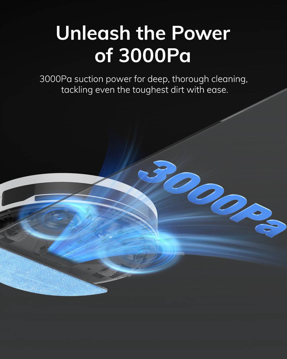 ILIFE G9 Pro Robot Vacuum Cleaner, with Self-Emptying Station, Gyroscope Navigation, 3000Pa Suction, 100min Runtime, 2.5L Dust Bag, Plan/Edge/Spot/Max Mode, Support Alexa/Google Home, with Remote Control, White