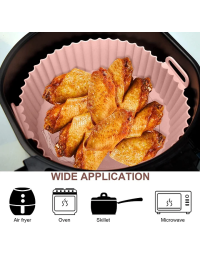Air Fryer Silicone Baking Tray-Pink-Buy 3 Get 2 FREE(5pcs)& Free Shipping