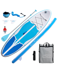 Funwater Manta Ray 10' Inflatable Stand Up paddle Board -Size 305*80*15(10'×32"×6")-SUPFR07C-Europe