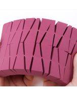 Hot selling 100% non latex sponge hydrophilic 24 pieces set do not eat powder puff portable and disposable makeup sponge