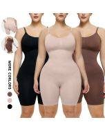 Full Body Tummy Control Shapewear Hip Lift Seamless Shapewear Women's corset full body strap pull-in body piece lingerie
