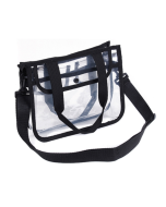 PVC Transparent Waterproof Portable Cosmetic Bag,