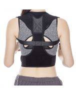 Back Correction Belt PU Leather Anti-Hunchback Strap Posture Corrector