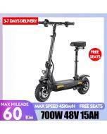 ENGWE S6 Electric Scooter Peak 700W 48V 15AH Battery Max Speed 45km/h Range 60km 10'' Tubeless Tire Segway Segway-Poland