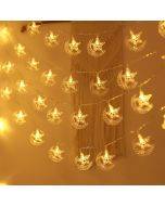 LED Moon castle light string Palace Star Moon Middle East Festival battery box decorative light string