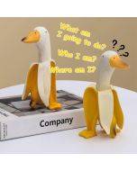 Banana duck creative decoration