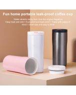 Xiaomi Yupin Fun Home Portable Leakproof Coffee Mug (Color: Gray)