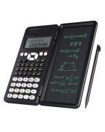 NEWYES 991MS 6.5 Inches Scientific Calculator with LCD Writing Tablet and 349 Functions Solar Energy Science Calculators Notepad Professional Foldable Calculators for School Students Office Assistant