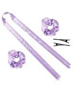 TZ403-1-1 5 In 1 Lazy EVA No Hot Foam Curler(Dream Purple)