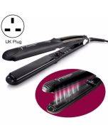 Steam Spray Electric Splint Hair Straightener with Plastic Bottle , UK Plug