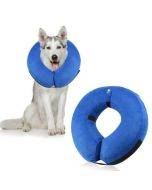 Inflatable Pet Collar Pet Grooming Warm Protective Wound Protection Collar, (CQLQ01)