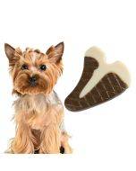 Pet Bite Resistant Toy Nylon Cowhide Molar Teeth Eating Play Bone Dog Toy