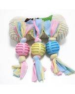 Pet Toys TPR Bite Resistance Dog Supplies Cotton Rope Cloth Toys, Size: Sub-shot Ball