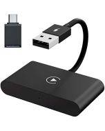 Adaptador de CarPlay sem fio para iPhone,2023 atualização com fio CarPlay converter CarPlay sem fio de carro,plug&play,conexão automática sem demora,fácil de usar adequado para carros a partir de 2016