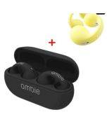 AMBIE WHITE SILICON CASE YELLOW