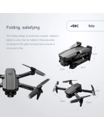 Mini RC Drone XT6 - Foldable Quadcopter with Dual Camera