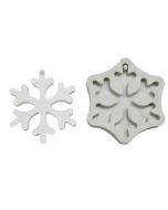 DIY Baking Christmas Series Modeling Fondant Silicone Mold(Christmas Snowflake)