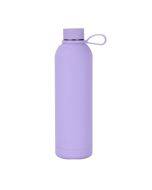 JUNSUNMAY Candy Colored Coating 304 Stainless Steel Water Vacuum Bottle, Capacity:1000ml(Purple)