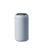 316 Stainless Steel Smart Vacuum Flask Children Portable Mini Display Temperature Cup Big Belly Cup(grey)