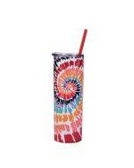 Stainless Steel Cup Double Dye Hot Water Cup With Straw(TD1)
