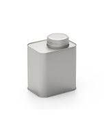 Square Tinplate Metal Sealed Cans Coffee Bean Powder Tin Cans,