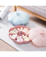 2 PCS Living Room Home Creative Pastry Tray Snack Box Dessert Dried Fruit Candy Plastic Fruit Plate