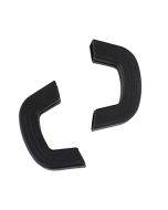 Silicone Anti Scalding Pot Handle, Style: Black Small