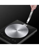 Stainless Steel Heats Conduction Plates Induction Cooker Diffuser Plate ,Spec: 24cm Disassembly Handles