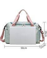 Women's suitcase bag sports gym travel tennis rack, ideal for your travels, swimming in the pool, beach, club, gym, sports etc.