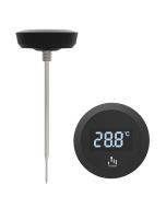 LCD Wireless Waterproof Thermometer with Long Probe for Coffee Brewing Baking Cooking