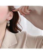 Dreamcatcher Golden Earrings