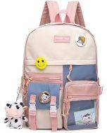 Women's Book Bag, Kawaii School Backpacks for Teenage Girls College Students