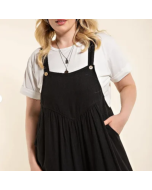 Casual Adjustable Strap Loose Bib Rompers