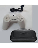 Red and White Sega Game Machine with Portable MINI Handle