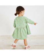 Cotton princess dress home casual children's long sleeves Dress
