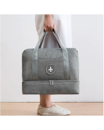 Travel Dry And Wet Separation Bag Fitness Bag Cationic Clothes Storage Bag Portable Sports Bag