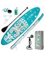 FunWater NEW TIKI Inflatable Stand Up Paddle Board 10.6'' Long 33' Wide 6' Thick