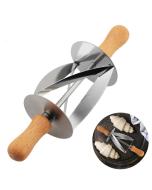 5 pieces for sale croissant tool roller stainless steel croissant slicer croissant knife