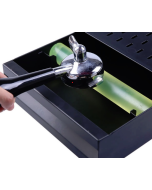 Stainless steel drawer type coffee grounds box knocking grounds box coffee machine tool