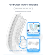 U-shaped children's toothbrush