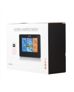 FJ3373 Weather Station Wireless Indoor Outdoor Sensor Multifunctional Thermometer Hygrometer Digital Alarm Clock Barometer Prediction