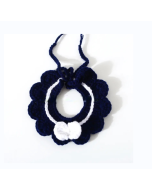 Handmade Knit Cotton Luxury Designers Dog Collar Pet Collars For Dogs