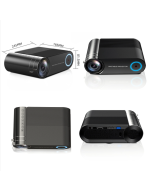 YG550 Home LED Compact HD 1080P Projector(Phone With Screen Version)