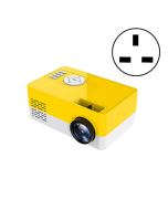 S261/J16 Home Mini HD 1080P Portable LED Projector, Supports TF Card/AV/U Disk, Plug Specification: British Standard