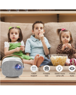 YG230 basic version LED high-definition 1080P mini portable projector micro children's projector, plug specifications: Australian regulations