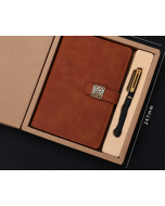 Notebook Business Retro Simple Notebook Office Notepad Brown A5 Kraft Paper Gift Box