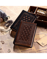 B6 Vintage Sailor Model Locked Password Book Faux Leather Notebook